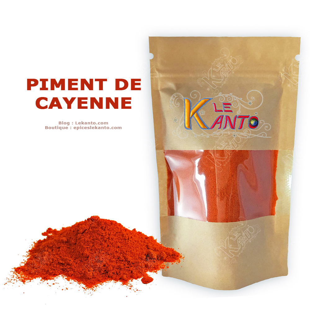 Le Piment de Cayenne moulu 50 gr - Epiceslekanto